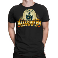 Halloween T  Shirt Halloween Trick Or Treat Scary Spooky Costume T  Sh T-shirt | Artistshot