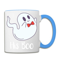 Halloween T  Shirt His Boo Halloween Ghost T  Shirt Coffee Mug | Artistshot