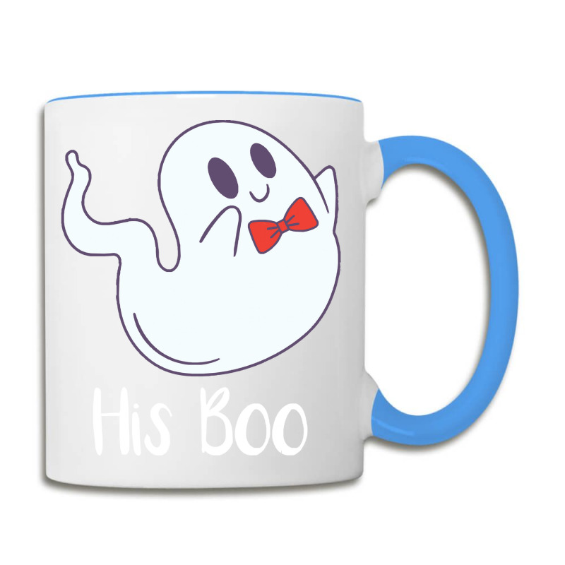 Halloween T  Shirt His Boo Halloween Ghost T  Shirt Coffee Mug | Artistshot