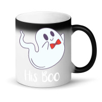 Halloween T  Shirt His Boo Halloween Ghost T  Shirt Magic Mug | Artistshot