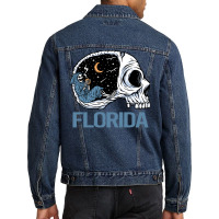 Florida T  Shirt Chilling Skeleton Florida T  Shirt Men Denim Jacket | Artistshot