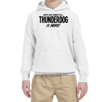 Thunderdog Is Here! Youth Hoodie | Artistshot