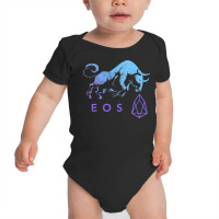 Eos Crypto Trade Bullrun Hodl To Be Blockchain Millionaire T Shirt Baby Bodysuit | Artistshot