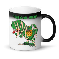 Halloween T  Shirthalloween Dinosaur T Rex Mummy Pumpkin T R I C K O R Magic Mug | Artistshot