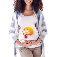 Griffin Maternity Scoop Neck T-shirt | Artistshot