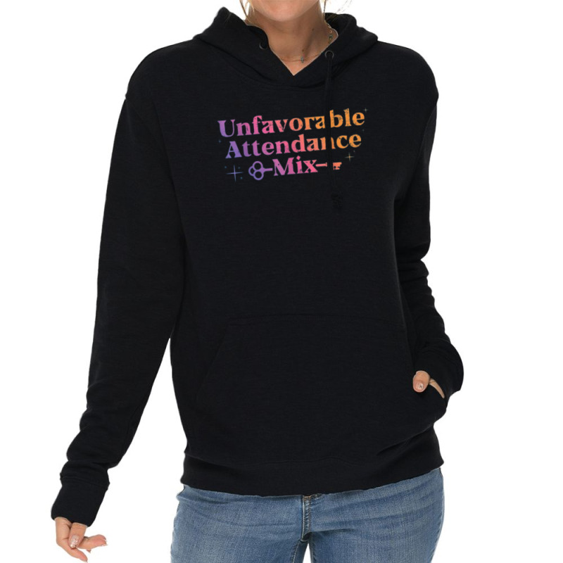 Unfavorable Attendance Mix Lightweight Hoodie by kstrendy | Artistshot