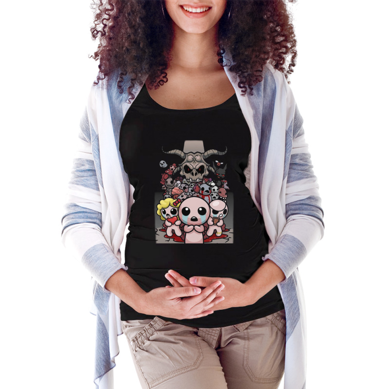 The Binding Of Isaac Maternity Scoop Neck T-shirt by feniavey | Artistshot