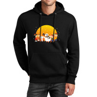 Snowman With Friends Unisex Hoodie | Artistshot