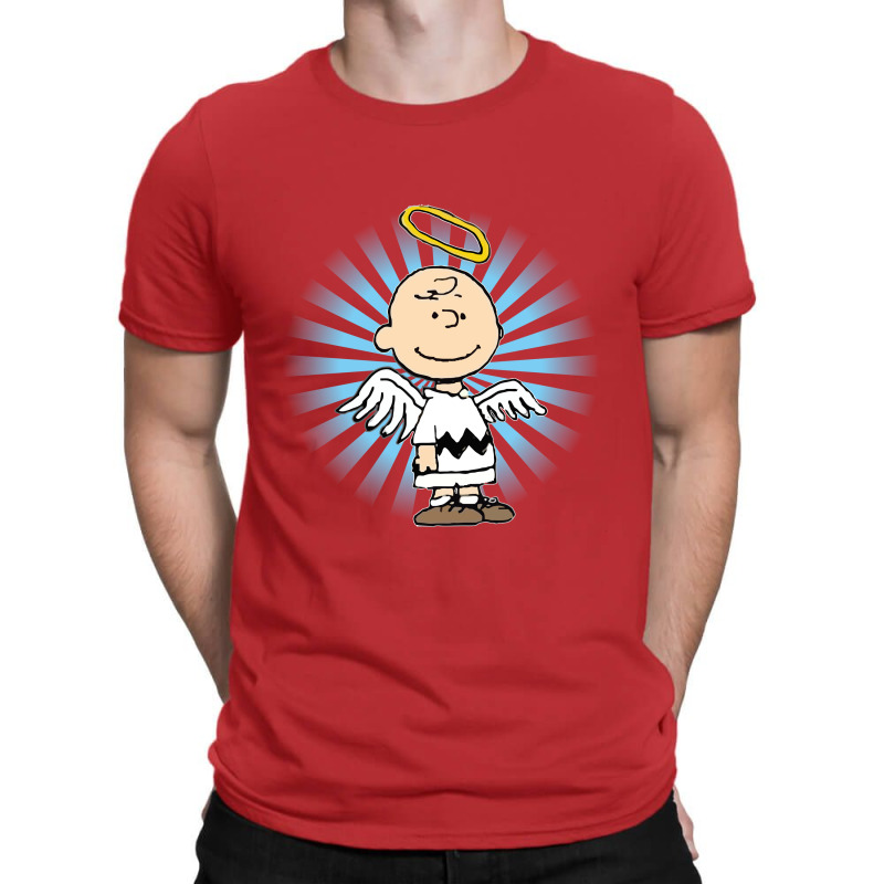 Funny Charlie Brown Angel T-shirt | Artistshot