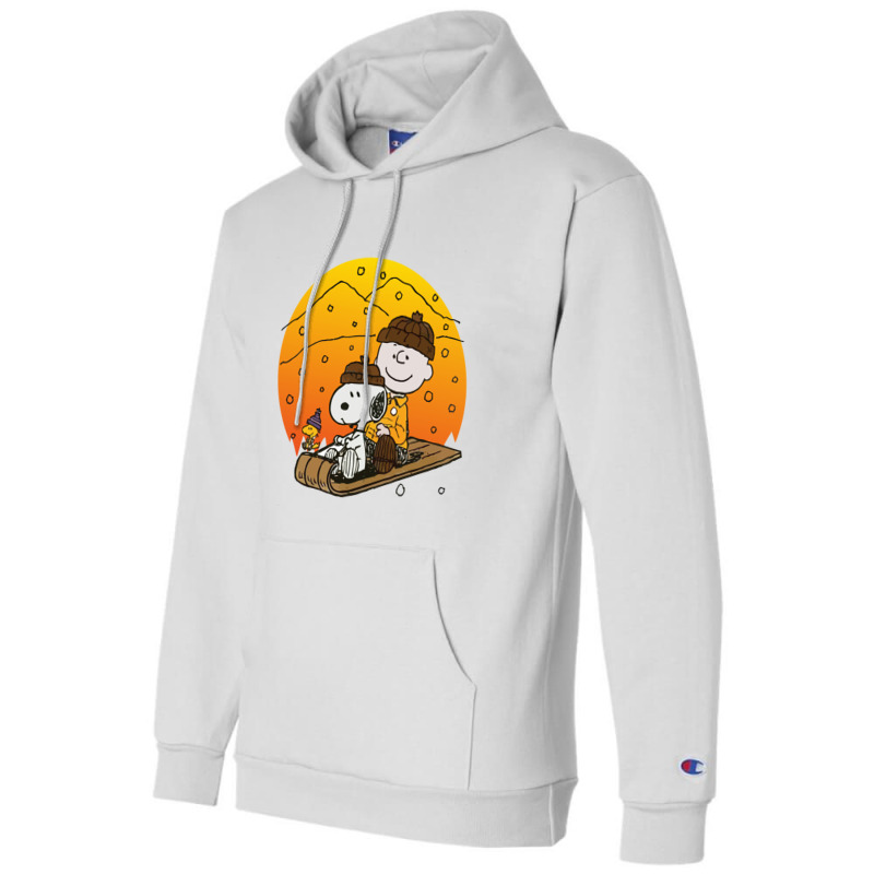 Charlie Brown And Friend Champion Hoodie | Artistshot