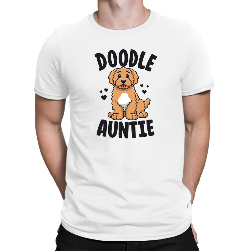 Doodle Auntie Goldendoodle Shirts Women Kawaii Dog Aunt T-shirt | Artistshot