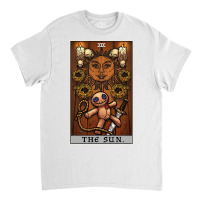 The Sun Tarot Card Halloween Voodoo Doll Pagan Witch Altar T Shirt Classic T-shirt | Artistshot