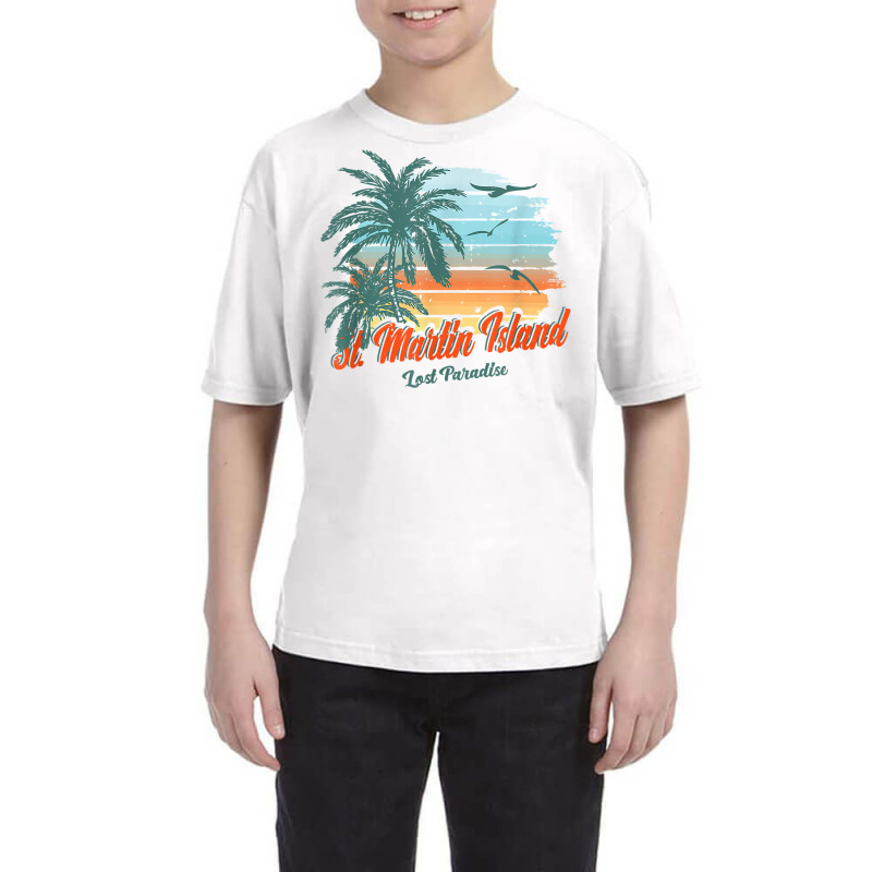 St. Martin Island Beach Shirt Lost Paradise Youth Tee by sabadmscoastlw | Artistshot