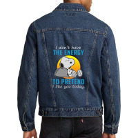 Sleeping Men Denim Jacket | Artistshot