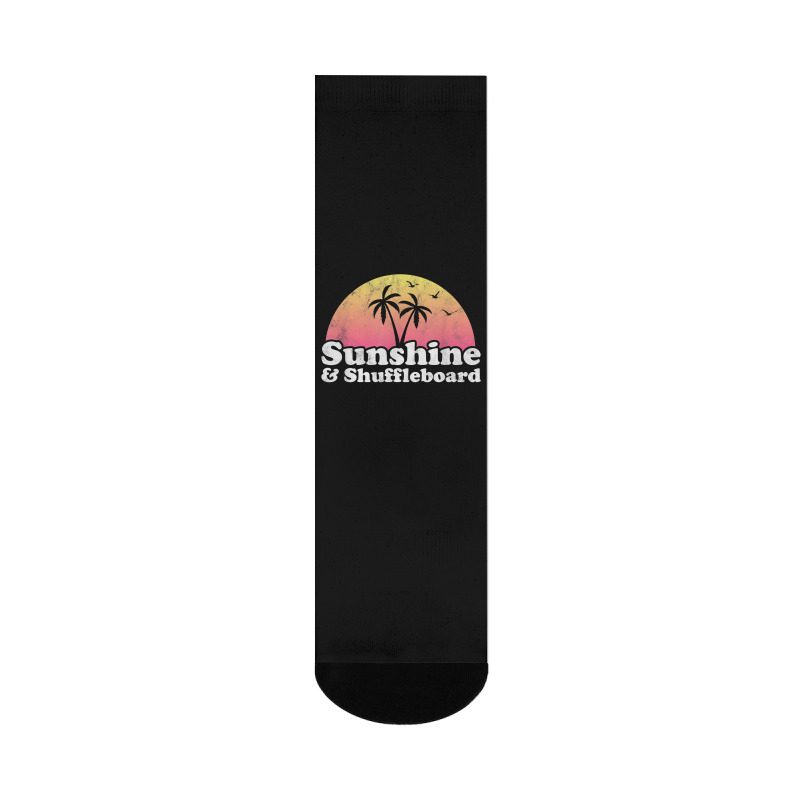 Sunshine And Shuffleboard T Shirt Crew Socks | Artistshot