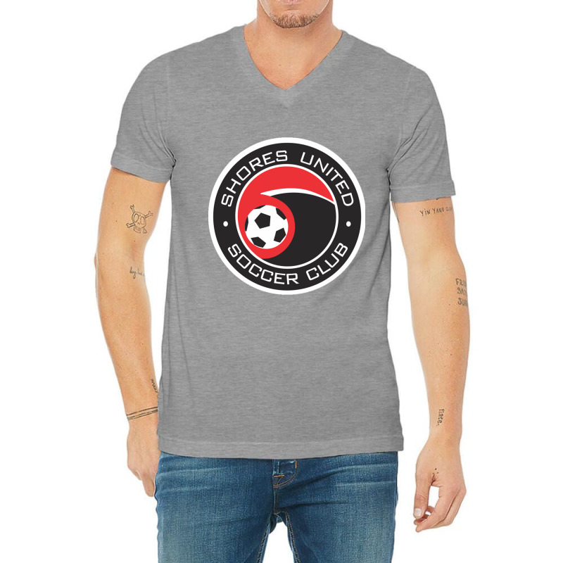 Soccer Club United V-neck Tee | Artistshot