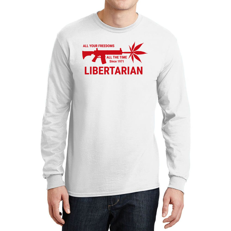 Libertarian Long Sleeve Shirts | Artistshot