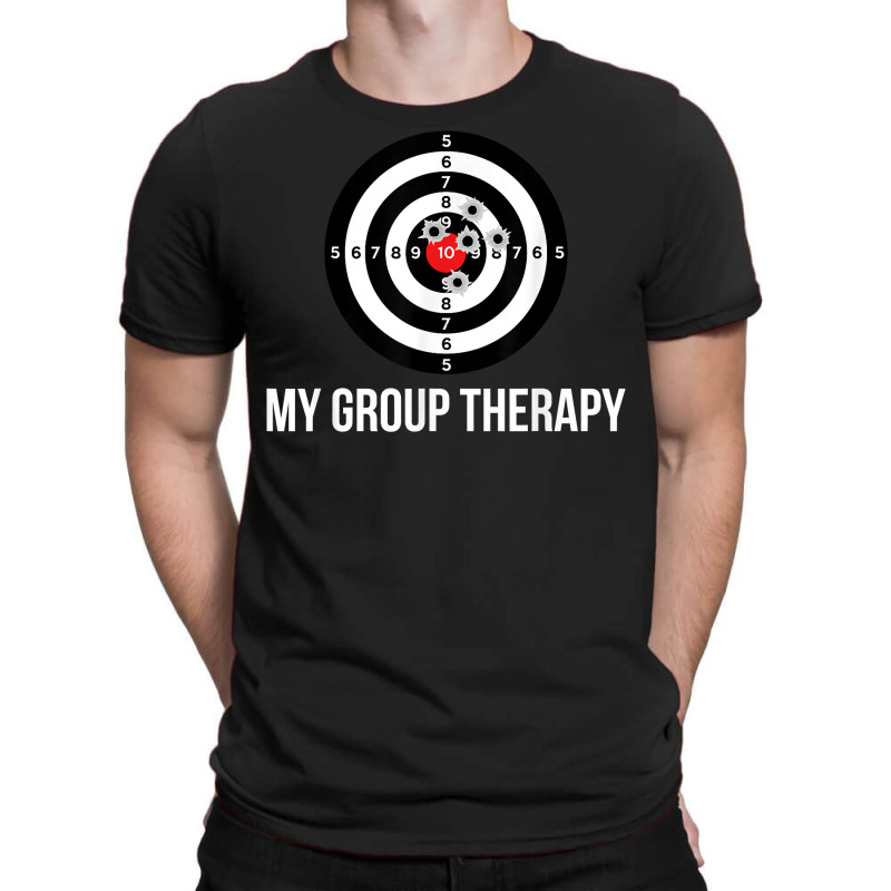 Gun Shirt, Group Therapy Shooting Range T Shirt T-shirt | Artistshot