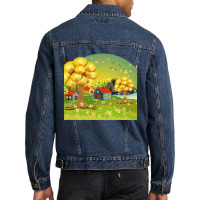 Autumn Season T Shirtautumn Town T Shirt Men Denim Jacket | Artistshot