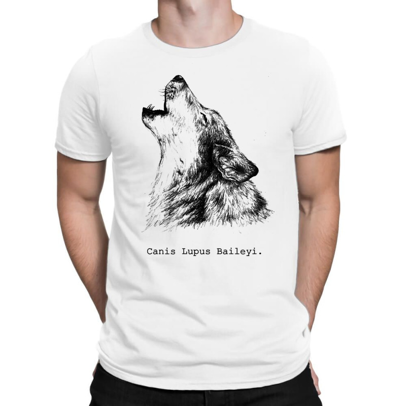 Howling Wolf Lobo Aullando Sketchy Gift Dogs & Nature Lovers T Shirt T-Shirt by rillanerby | Artistshot