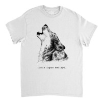 Howling Wolf Lobo Aullando Sketchy Gift Dogs & Nature Lovers T Shirt Classic T-shirt | Artistshot