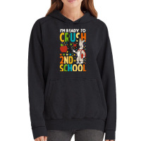 Back To School T Shirti'm Ready To Crush 2nd Grade Back To School T Sh Vintage Hoodie | Artistshot