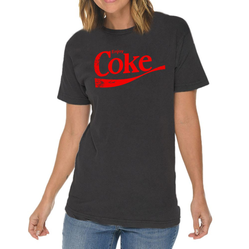 Vintage Coke Drinking Vintage T-shirt | Artistshot