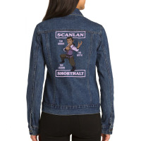 The Legend Of Vox Machina Scanlan Shorthalt Premium T Shirt Ladies Denim Jacket | Artistshot