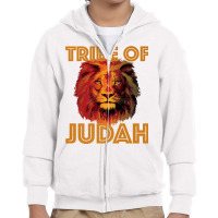 Tribe Of Judah 12 Tribes Of Israel Messianic Premium T Shirt Youth Zipper Hoodie | Artistshot