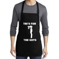 Tri's For The Guys Overhead Tricep Extension Gym Saying Tank Top Medium-length Apron | Artistshot