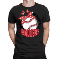 Baseball T Shirtbaseball   Busy Raising Ballers T Shirt T-shirt | Artistshot