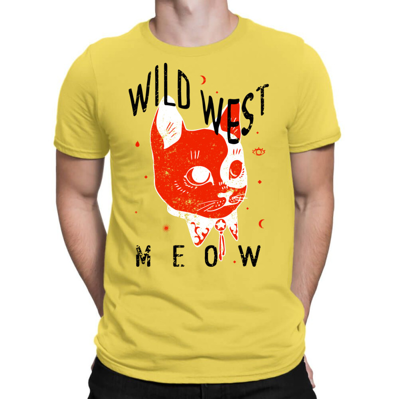 Wild West Meow T-shirt | Artistshot