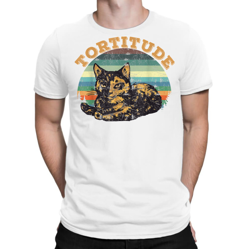 Tortitude Cat Torties Are Feisty Tortoiseshell Kitty Shirt T-Shirt by sabadmscoastlw | Artistshot