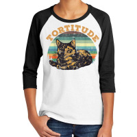 Tortitude Cat Torties Are Feisty Tortoiseshell Kitty Shirt Youth 3/4 Sleeve | Artistshot