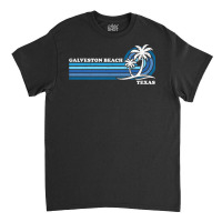 Retro Vintage Family Vacation Texas Galveston Beach Premium T Shirt Classic T-shirt | Artistshot