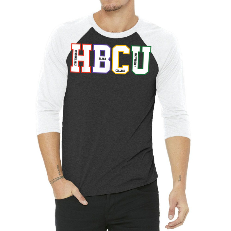 Historically Black College University Student Hbcu Made T Shirt 3/4 ...