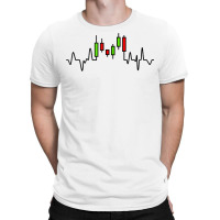 Forex Or Stock Trader Candlestick Chart Heartbeat Graph Tank Top T-shirt | Artistshot