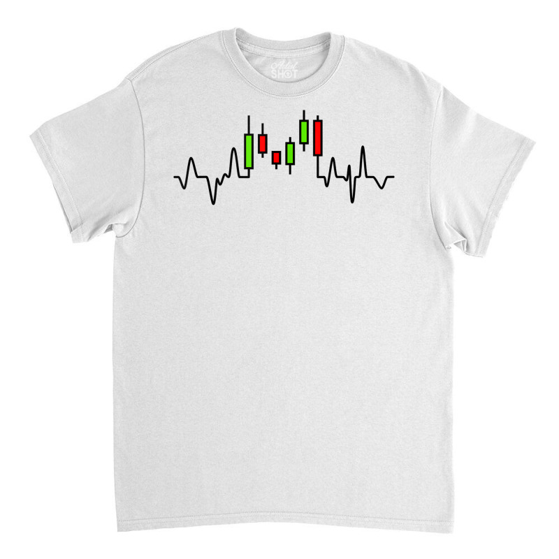 Forex Or Stock Trader Candlestick Chart Heartbeat Graph Tank Top Classic T-shirt by gehriglyssy | Artistshot