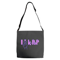 Cool,i,love,k Pop Adjustable Strap Totes | Artistshot