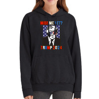 Trump Miss Me Yet Trump 2024 Patriotic 4th Of July Trump Vintage Hoodie | Artistshot