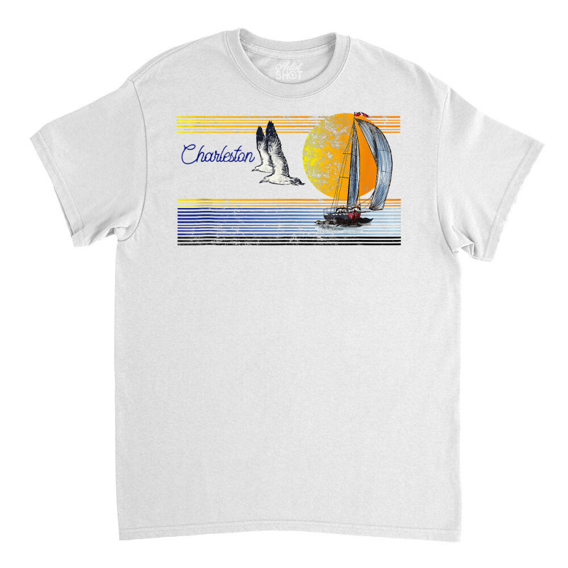 Vintage Sailing Sailboat Sail   Charleston South Carolina Tank Top Classic T-shirt | Artistshot