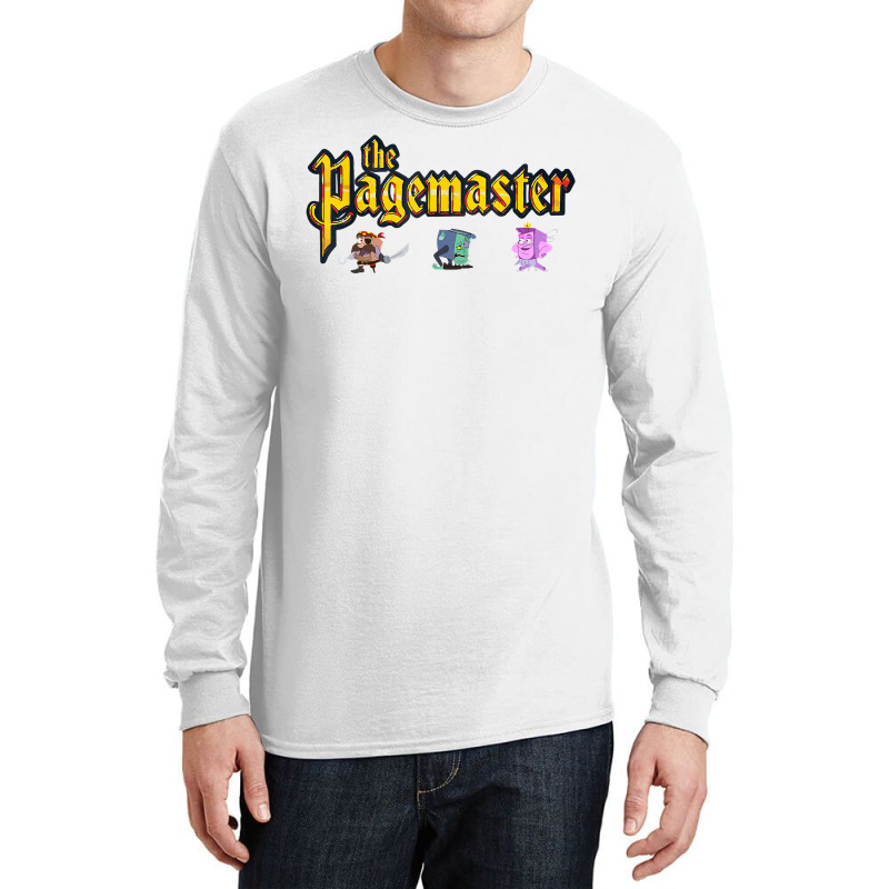 The Pagemaster Vintage T Shirt Long Sleeve Shirts by gehriglyssy | Artistshot