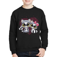 Cartoon Cat Cute Twin Youth Sweatshirt | Artistshot