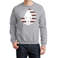 Bigfoot T Shirtbigfoot American Flag Flag 4th Of July T Shirt Crewneck Sweatshirt | Artistshot