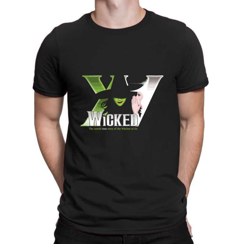 Wicked Broadway Musical Front and Back Shirt Trendy Best Seller The Witches  of Oz Tee