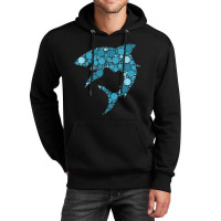 Blue Polka Dot Shark International Dot Day Funny Gifts Men Unisex Hoodie | Artistshot