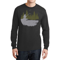 Bigfoot T Shirtbigfoot Fishing Gifts T Shirt Long Sleeve Shirts | Artistshot