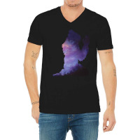 Bigfoot T Shirtbigfoot Praying For Peace T Shirt V-neck Tee | Artistshot