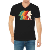 Bigfoot T Shirtbigfoot Retro T Shirt V-neck Tee | Artistshot