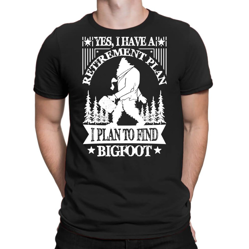 Bigfoot T Shirtbigfoot Sasquatch Retirement T Shirt T Shirt T-shirt | Artistshot